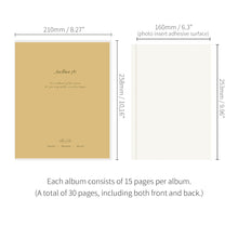 Load image into Gallery viewer, Monolike Archive247 Solid PVC Adhesive Photo Album, Royal yellow - Photo Album, Photo Book, Adhesive Album, Design Album