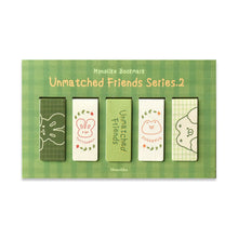 Load image into Gallery viewer, Monolike Magnetic Bookmarks Unmatched Friends Series.2, Set of 5