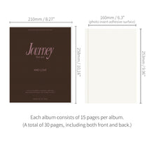 Load image into Gallery viewer, Monolike Nostalgia PVC Adhesive Photo Album, Brown - Photo Album, Photo Book, Adhesive Album, Design Album