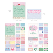 Load image into Gallery viewer, Monolike Big Wow Sticker Dear Sweet Series.1 + Series.2 Set - Big Size Cute Stickers, Square Stickers