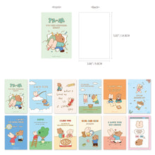 Load image into Gallery viewer, Monolike Happy and Lucky Littles Series.1 Single card - mix 12 pack