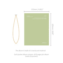 Load image into Gallery viewer, Monolike Archive247 Little Memory Box M, Olive - Photo Album, Photo Book, Pocket Album, Design Album, 4x6 photo