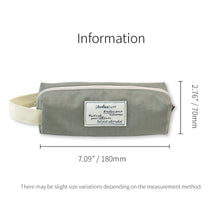 Load image into Gallery viewer, Monolike Archive Block Pen Case, Warm gray - Pencil Pouch, Portable Pencil Bag, Pencil Case, Office Pouch case