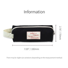 Load image into Gallery viewer, Monolike Archive Block Pen Case, Real black - Pencil Pouch, Portable Pencil Bag, Pencil Case, Office Pouch case