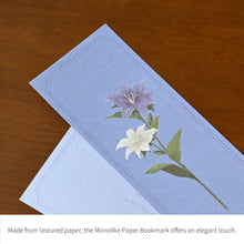 Load image into Gallery viewer, Monolike Olivia's Flowers Paper Bookmarks - 36-Pack, 9 Unique Designs, DIY Bookmark, Gift for Book Lovers