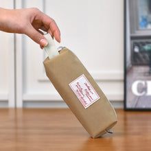 Load image into Gallery viewer, Monolike Archive Block Pen Case, Sand beige - Pencil Pouch, Portable Pencil Bag, Pencil Case, Office Pouch case