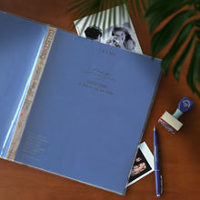 Load image into Gallery viewer, Monolike Nostalgia PVC Adhesive Photo Album, Blue - Photo Album, Photo Book, Adhesive Album, Design Album