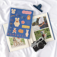 Load image into Gallery viewer, Monolike Unmatched Friends PVC Adhesive Photo Album, Blue - Photo Album, Photo Book, Adhesive Album, Design Album