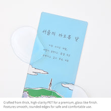 Load image into Gallery viewer, Monolike Seoul Fall + Winter Acrylic Bookmark 6P SET - Modern Book Accessory for Aesthetic Reading