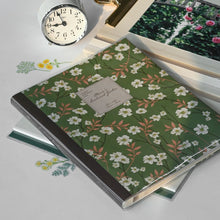Load image into Gallery viewer, Monolike Olivia's Flowers PVC Adhesive Photo Album, Green - Photo Album, Photo Book, Adhesive Album, Design Album