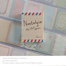 Load image into Gallery viewer, Monolike Big Wow Sticker Nostalgia Series.1 + Series.2 Set - Big Size Cute Stickers, Square Stickers