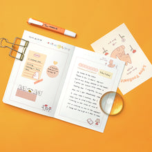 Load image into Gallery viewer, Monolike B6 Storytown Afternoon Diary 6 Month Planner, Forest bear - Academic Planner, Weekly & Monthly Planner, Scheduler, Undated Planner, 128x182mm