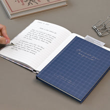 Load image into Gallery viewer, Monolike Journal For Beyond Hardcover Lined Notebook, Navy - Hardcover, Academic, Journal, Diary, 112pages