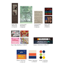 Load image into Gallery viewer, Monolike Pix Fix 105 Capture The Life New York - Aesthetic Scrapbooking Material, Writable Tracing Paper and Postcards for Planners and Journals Decor