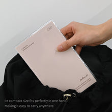 Load image into Gallery viewer, Monolike Archive 247 Solid PVC Handy Notebook, Khaki - Exposed Binding, PVC cover, Academic, Journal, Diary, 160pages