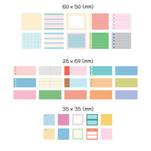 Load image into Gallery viewer, Monolike Plan Sticker Pack Series.2 (102Pcs) - Variety pack, journal, scrapbook, waterproof, fancy sticker