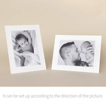 Load image into Gallery viewer, Monolike Slim&Light Standing Paper Photo Frame 5x7 White 20 pcak - Fits 5"x7" Pictures