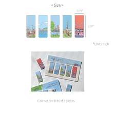 Load image into Gallery viewer, Monolike Magnetic Bookmarks Seoul Series.2, Set of 5