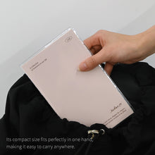 Load image into Gallery viewer, Monolike Archive 247 Solid PVC Handy Notebook, Olive - Exposed Binding, PVC cover, Academic, Journal, Diary, 160pages