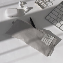 Load image into Gallery viewer, Monolike Archive 247 Flat Pen Case, Gray - Pencil Pouch, Portable Pencil Bag, Pencil Case, Office Pouch case, Pen case