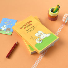 Load image into Gallery viewer, Monolike Unmatched Friends Paperback Line Notebook - 04. Polar bear_Design note, Mini note, Simple note, Notebook, 192 Pages, 4.13x6.69