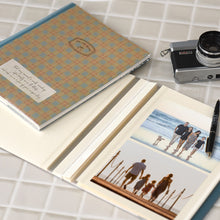 Load image into Gallery viewer, Monolike Archive247 Classic PVC Adhesive Photo Album, Blue check - Photo Album, Photo Book, Adhesive Album, Design Album