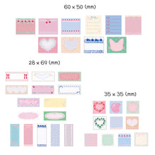 Load image into Gallery viewer, Monolike Dear Sweet Sticker pack (102Pcs) - Variety pack, Journal, Scrapbook, Fancy Sticker, Paper