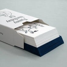 Load image into Gallery viewer, Monolike Message Funny birthday Card - Mix 40 Mini Postcards, 20 envelopes Package