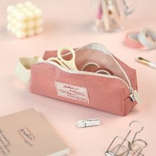 Load image into Gallery viewer, Monolike Archive Block Pen Case, Indie pink - Pencil Pouch, Portable Pencil Bag, Pencil Case, Office Pouch case