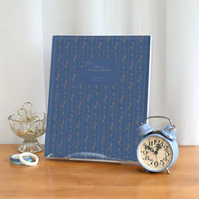 Load image into Gallery viewer, Monolike Olivia's Flowers PVC Adhesive Photo Album, Blue - Photo Album, Photo Book, Adhesive Album, Design Album