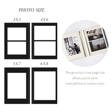 Load image into Gallery viewer, Monolike Nostalgia PVC Adhesive Photo Album Series.2, Code letter - Self Adhesive Scrapbook, Waterproof Memory Book, DIY Magnetic Photo Journal, 4x6 5x7 8x10 Capacity