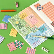 Load image into Gallery viewer, Monolike Wow Sticker Unmatched Friends Pattern Series.3 + Series.4 Set - Mini Size Cute Stickers, Square Stickers