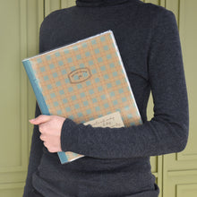 Load image into Gallery viewer, Monolike Archive247 Classic PVC Adhesive Photo Album, Blue check - Photo Album, Photo Book, Adhesive Album, Design Album