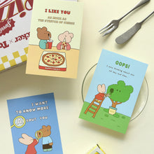 Load image into Gallery viewer, Monolike Happy and Lucky Littles Series.1 Single card - mix 12 pack