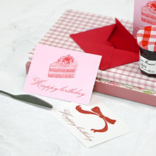 Load image into Gallery viewer, Monolike Message Dear Sweet birthday Card - Mix 40 Mini Postcards, 20 envelopes Package