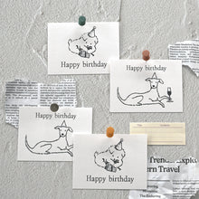 Load image into Gallery viewer, Monolike Message Funny birthday Card - Mix 40 Mini Postcards, 20 envelopes Package