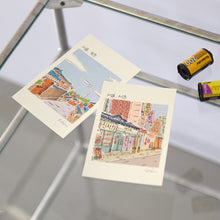 Load image into Gallery viewer, Monolike Walking in Seoul Single card - mix 12 pack
