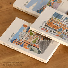 Load image into Gallery viewer, Monolike Seoul Paperback Line Notebook - 02. Haebangchon_Design note, Mini note, Simple note, Notebook, 192 Pages, 4.13x6.69