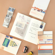 Load image into Gallery viewer, Monolike CAPTURE THE LIFE Paperback Line Notebook 3p A-SET_Art design note, Mini note, Line note, Notebook, 192 Pages, 4.13x6.69