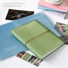 Load image into Gallery viewer, Monolike Archive247 Little Memory Box M, Olive - Photo Album, Photo Book, Pocket Album, Design Album, 4x6 photo