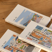 Load image into Gallery viewer, Monolike Seoul Paperback Line Notebook - 03. Bukchon_Design note, Mini note, Simple note, Notebook, 192 Pages, 4.13x6.69