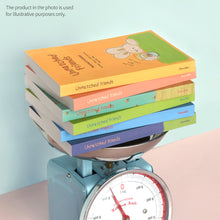 Load image into Gallery viewer, Monolike Unmatched Friends Paperback Line Notebook - 02. Red boat_Design note, Mini note, Simple note, Notebook, 192 Pages, 4.13x6.69