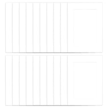 Load image into Gallery viewer, Monolike Slim&Light Paper Photo Frames 4x6 Inch, White 20 Pack - Cardboard Picture Frame Set for Home Gallery Wall & Desktop Decor