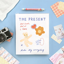 Load image into Gallery viewer, Monolike Unmatched Friends PVC Adhesive Photo Album Series.2, Magic hole - Self Adhesive Scrapbook, Waterproof Memory Book, DIY Magnetic Photo Journal, 4x6 5x7 8x10 Capacity