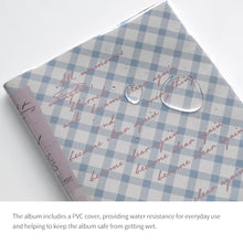 Load image into Gallery viewer, Monolike Nostalgia PVC Adhesive Photo Album, Pink check - Photo Album, Photo Book, Adhesive Album, Design Album