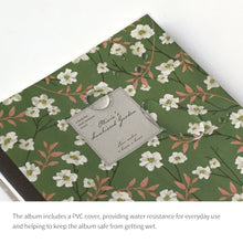 Load image into Gallery viewer, Monolike Olivia's Flowers PVC Adhesive Photo Album, Blue - Photo Album, Photo Book, Adhesive Album, Design Album