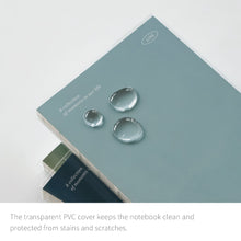 Load image into Gallery viewer, Monolike Archive 247 Solid PVC Handy Notebook, Olive - Exposed Binding, PVC cover, Academic, Journal, Diary, 160pages