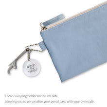 Load image into Gallery viewer, Monolike Archive 247 Flat Pen Case, Sky - Pencil Pouch, Portable Pencil Bag, Pencil Case, Office Pouch case, Pen case