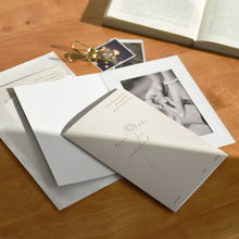 Load image into Gallery viewer, Monolike Paper Frame Photo Card Soft, Beige 5P SET - 4x6 Inch Picture Frame Note Card, Greeting cards, Assorted Happy Birthday, Thank you, Gift