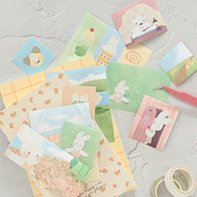 Load image into Gallery viewer, Monolike Cozy Days Sticker Pack (102pcs) - Aesthetic Scrapbooking Material, Writable Paper Sticker Set for Planners and Journals Decor